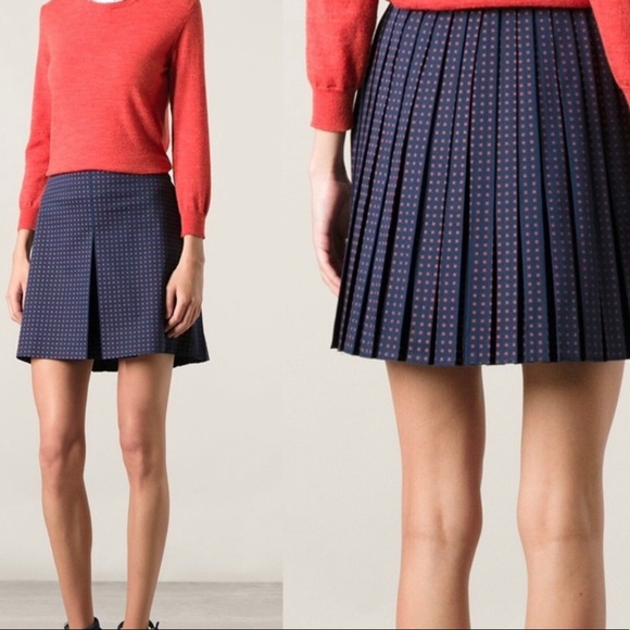Tory Burch Dresses & Skirts - Tory Burch Klarissa Pleated Mini Skirt Size 8